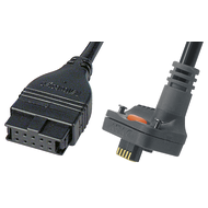 Signal cable type A, 2m, IP-protected, with DATA button